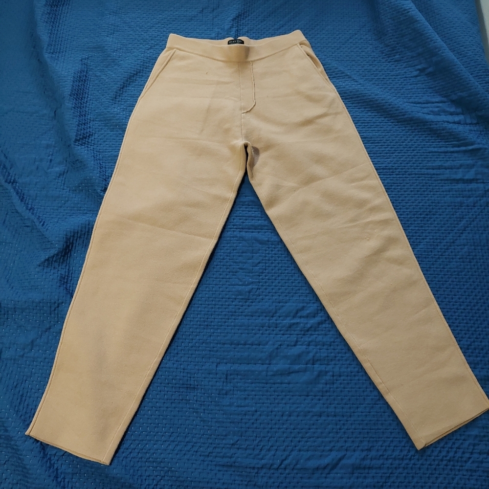 Zara Men's Beige Chinos